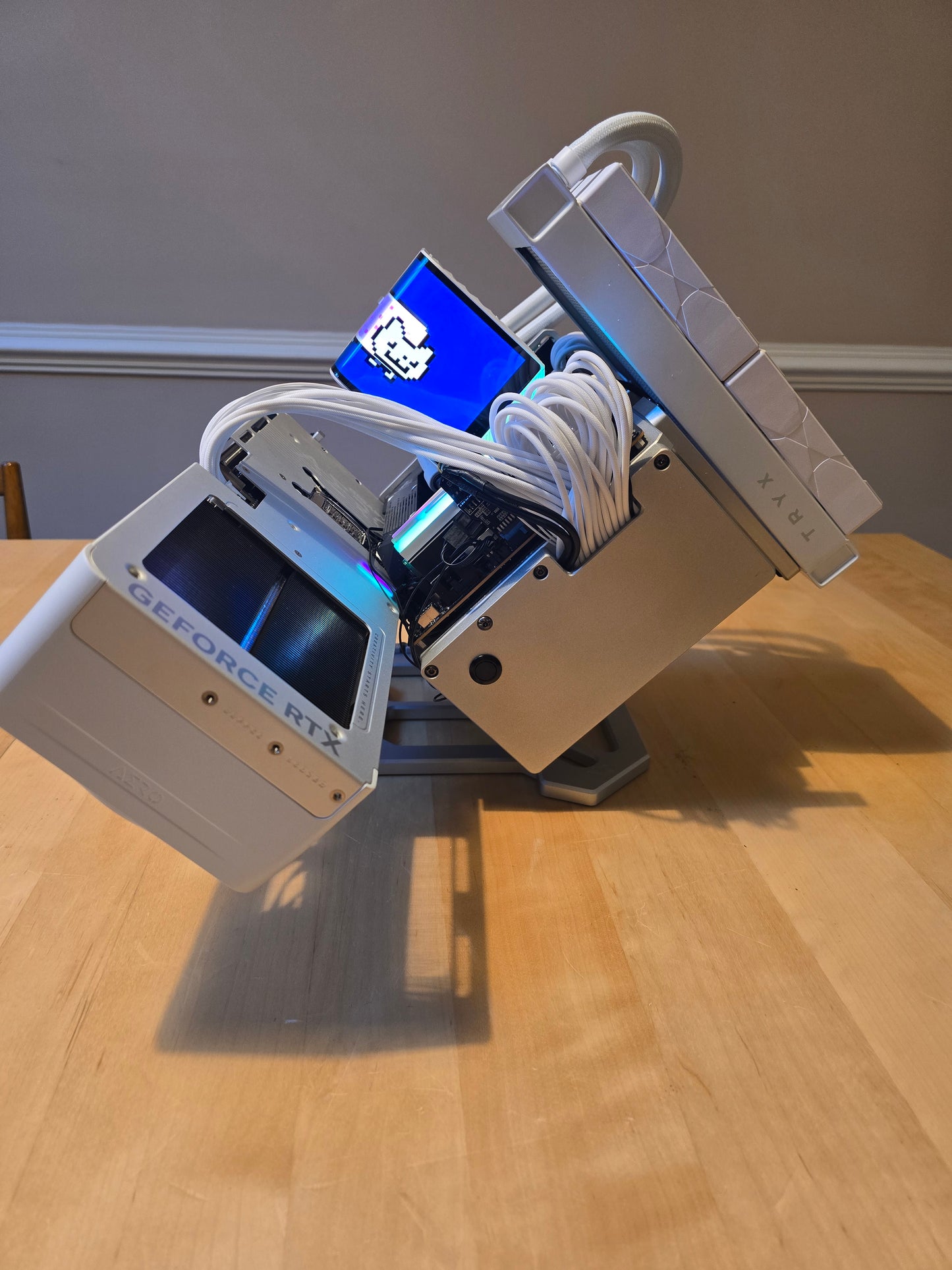 1440p/4K "Silver Monster X3D" Skeleton Case | Eats through Esports and AAA titles! | Nvidia RTX 5070Ti